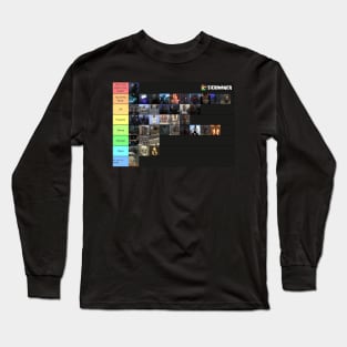 I Heart Skibidi Toilet Tier List I Love Skibidi Toilet Long Sleeve T-Shirt